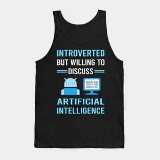 Introverted Artificial Intelligence AI Tank Top